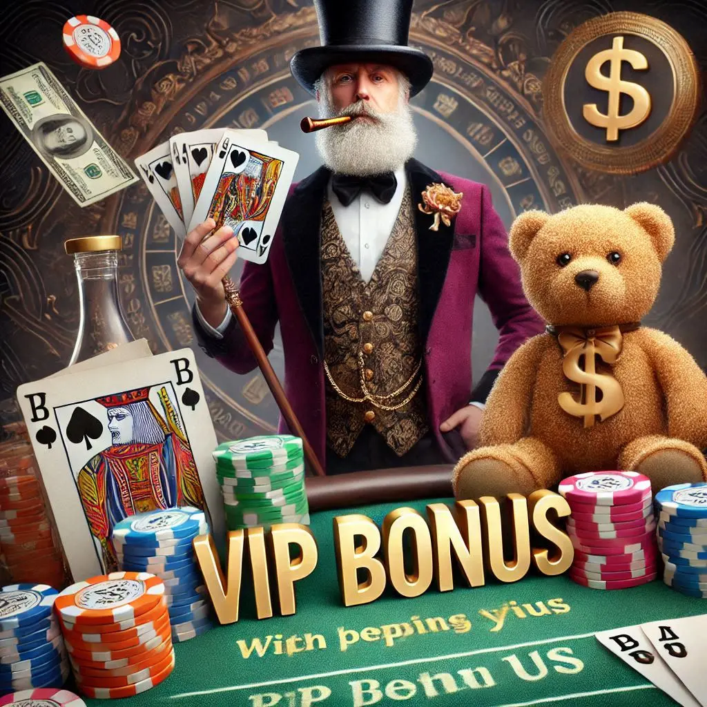 bonus in de handen van een man in het POKERSTARS CASINO